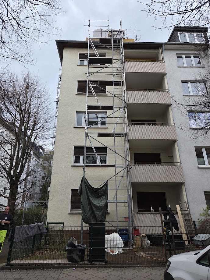 Schornsteingebundene Gerüstbauarbeiten